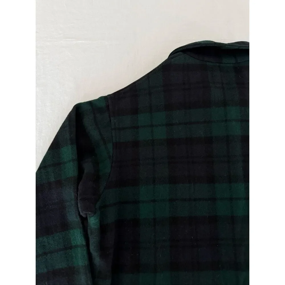 Pendleton Blackwatch Wool Jacket | Made in USA | Vintage 1970s Cruiser | Fits M
